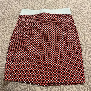 Orange & black pencil skirt | Darling | women S | great condition | 1960s style